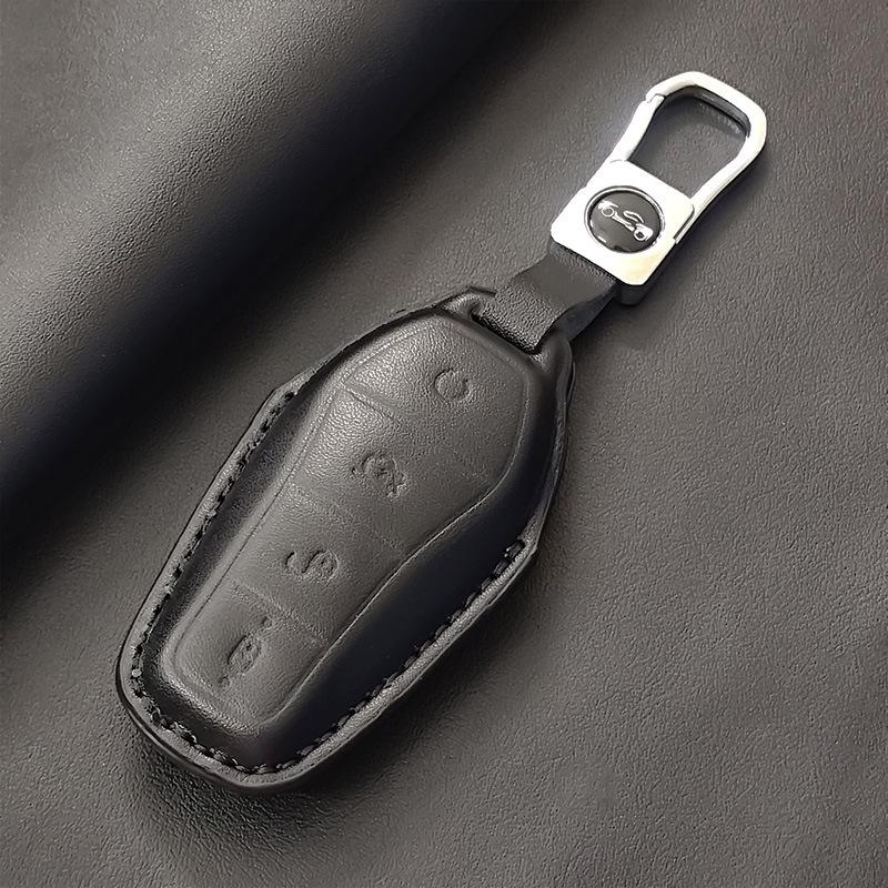 BYD Key Case for Qin PLUS, Tang DMI, Dolphin, Seagull, e2, Song Pro, Qin, Han EV, and e6 with Shell Buckle
