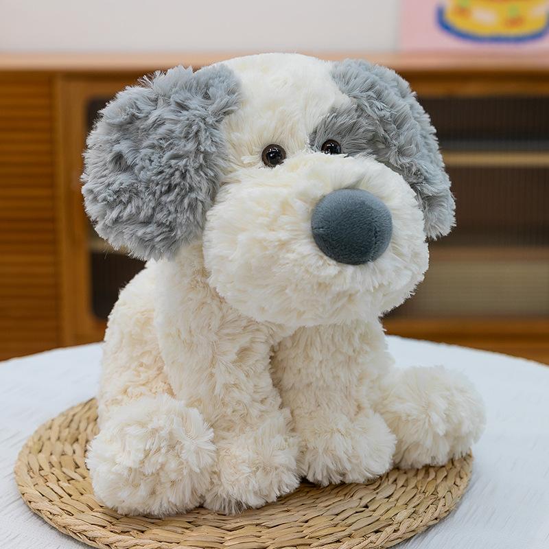 

Плюшевая игрушка пиратский пес с висячими ушами, детская подушка для сна, ошейник для собаки, украшение для дома, офисная кукла, подарок на день рождения 30cm【0.38kg】