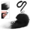 Anal Plug with Tail Fox Mask Metal Anus Bead Butt Sexy Adult Whip Stimulator Sex Toys for Tail Anal Plug Party Cosplay SM Game