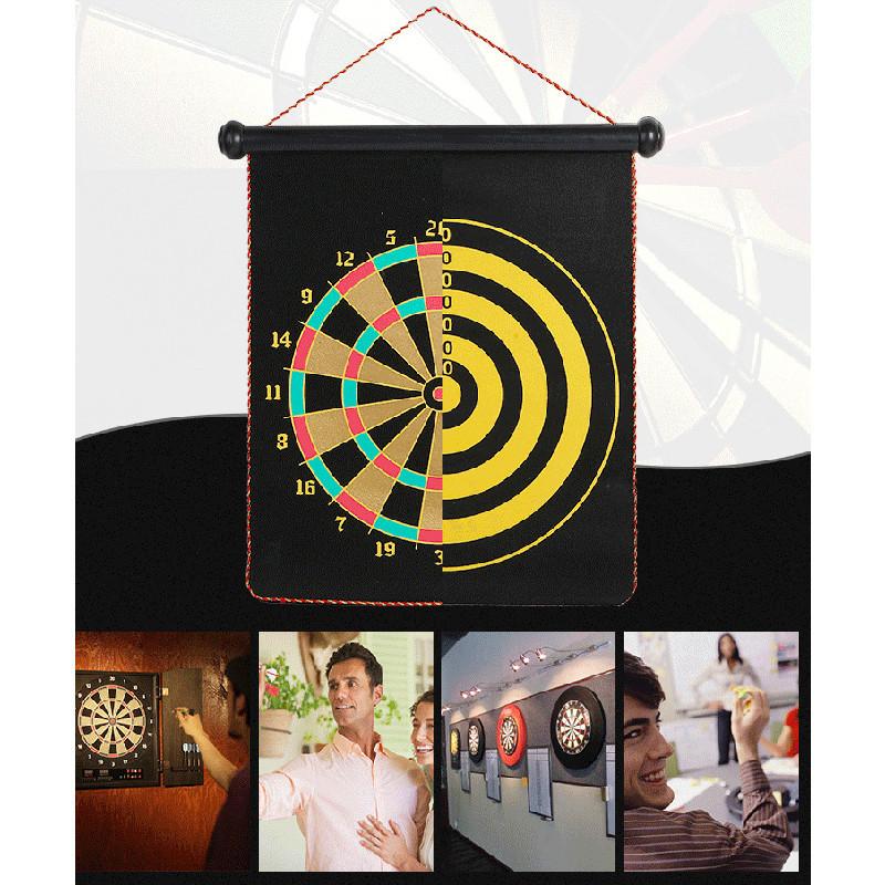 Prémiová magnetická šipková sada s oboustranným rolovacím designem 17 palců 15 palců 12 palců