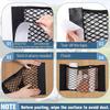 Extra Large Elastic Storage Net Car Back Rear Trunk Storage Net Seat Elastic String Net For Cargo Van Motor Home Mobile 25x50cm