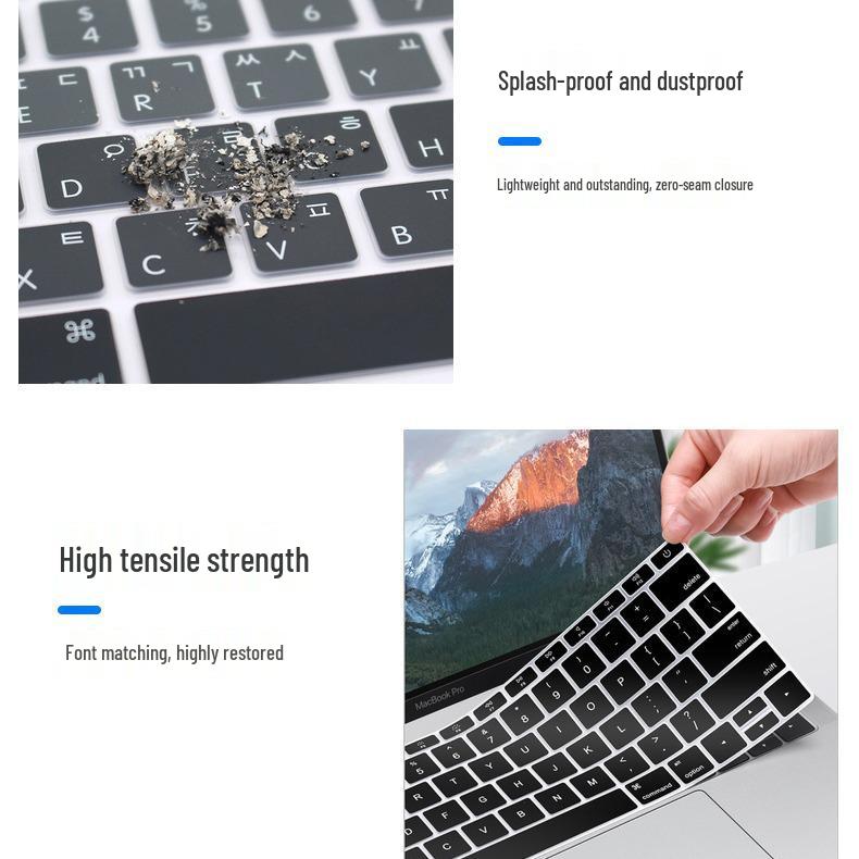 Apple MacBook Pro/Air 13-inch TPU/Silicone Keyboard Protective Cover