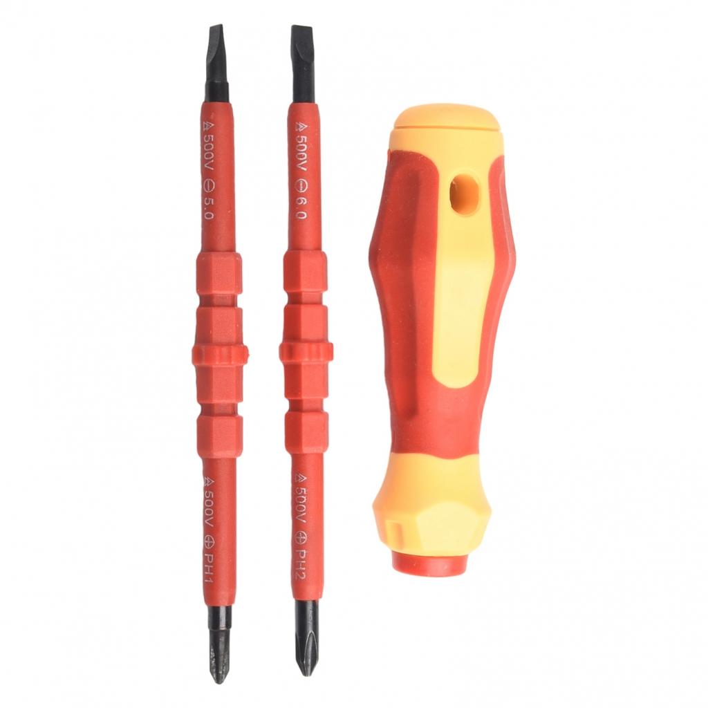 Multi Purpose Electricians Slotted Cross Screwdriver Bit Warm Tips