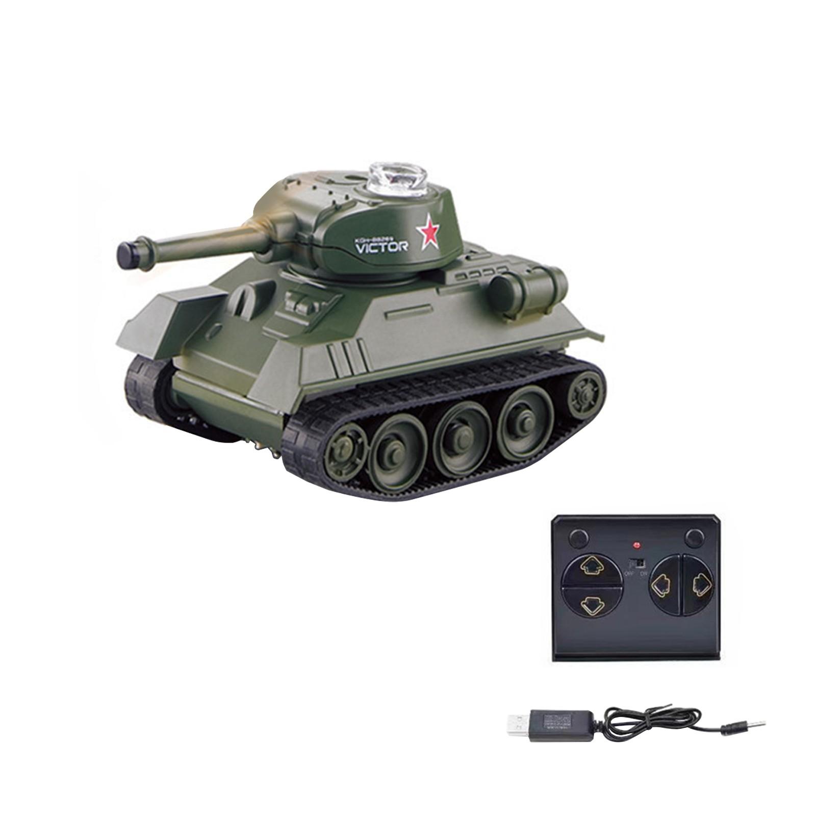 

Fun Remote Control Tank Simulation Four-way Wireless Charging Children s Remote Control Car One Size