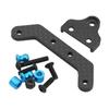 Steering Rack, Carbon   Second Floor Plate Steering Mount Holder Replacement for   XV01 XV-01 1Celsius10 Remote Control Car Upgrade Parts
