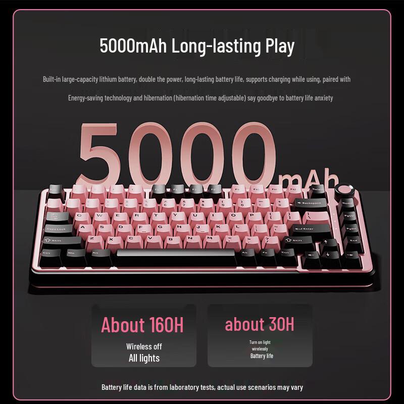 Qianxingzhe GS75 Tri-Mode Mechanical Keyboard