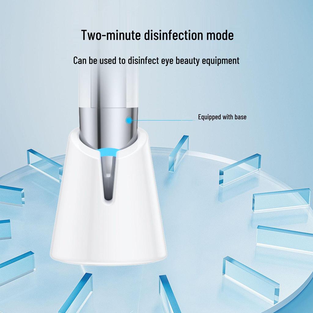 Elektrischer Augenmassagegerät mit Wärmekompression zur Entfernung von Augenringen und Schwellungen