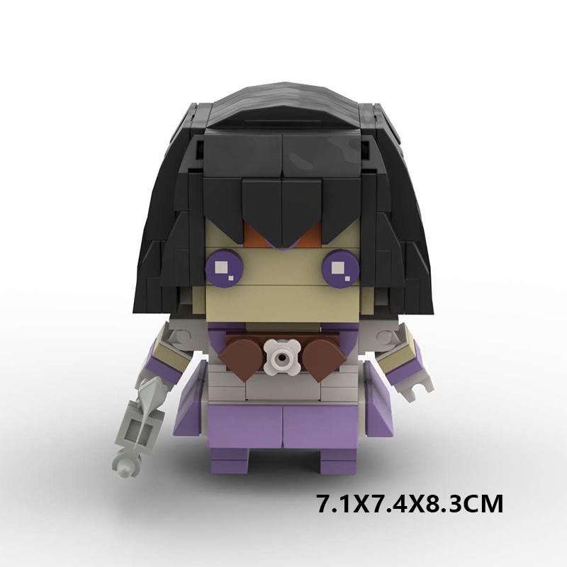 Anime Series Cute Girl Cartoon Characters Building Blocks MOC Beautiful Magic Girl Warrior Assembly Model Puzzle Kids Toy Gift