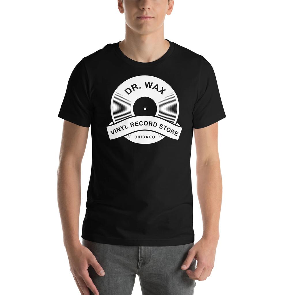 DR. WAX Record Music Store Chicago Graphic Tee Unisex t-shirt