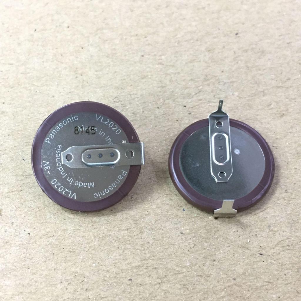 BMW Key Remote 3V Lithium Battery Panasonic VL2020 for 1, 3, 5 Series - 90 Degree Pins Available