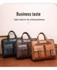 Men's High-End Casual Crossbody Bag - Large Capacity Business Briefcase Handbag