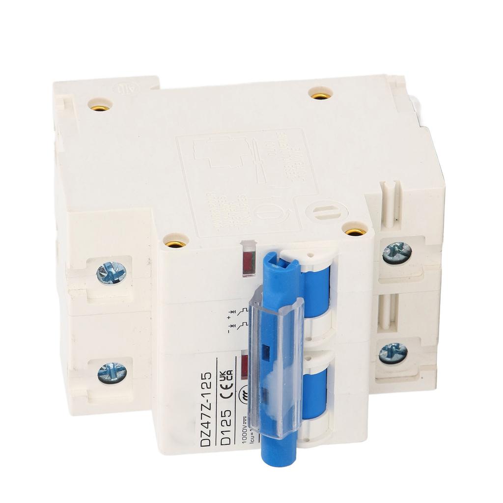 Circuit Breaker Short Circuit   Rail Installation PV Circuit Breaker 2P 1000V 125A
