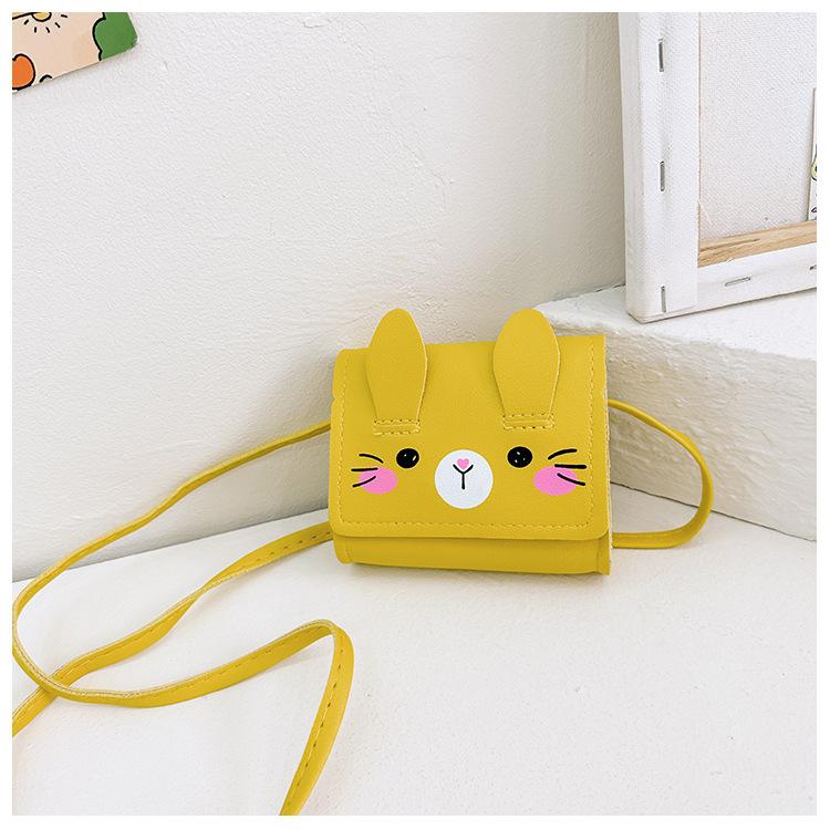 New children's bag cute rabbit small bag casual bag shoulder messenger bag mini cartoon baby change bag