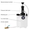 With Adaptors 3L Manual Transmission Fluid Pump Save Time Pressure Pumping Car Manual Brake Fluid Bleeder Kit Professional