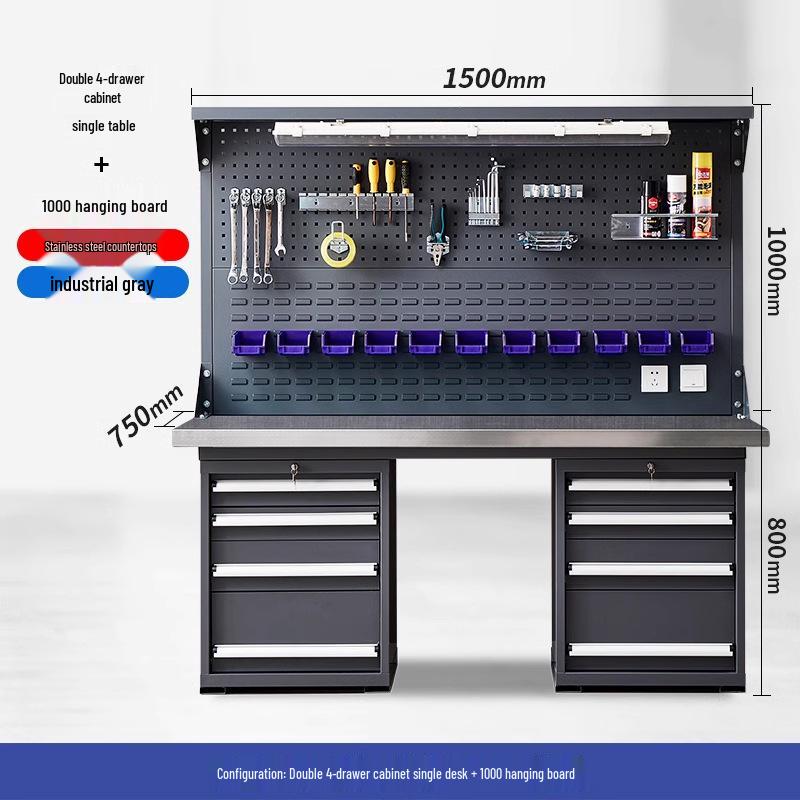 Stainless Steel Heavy Duty Anti-static Workbench for Workshop and Maintenance