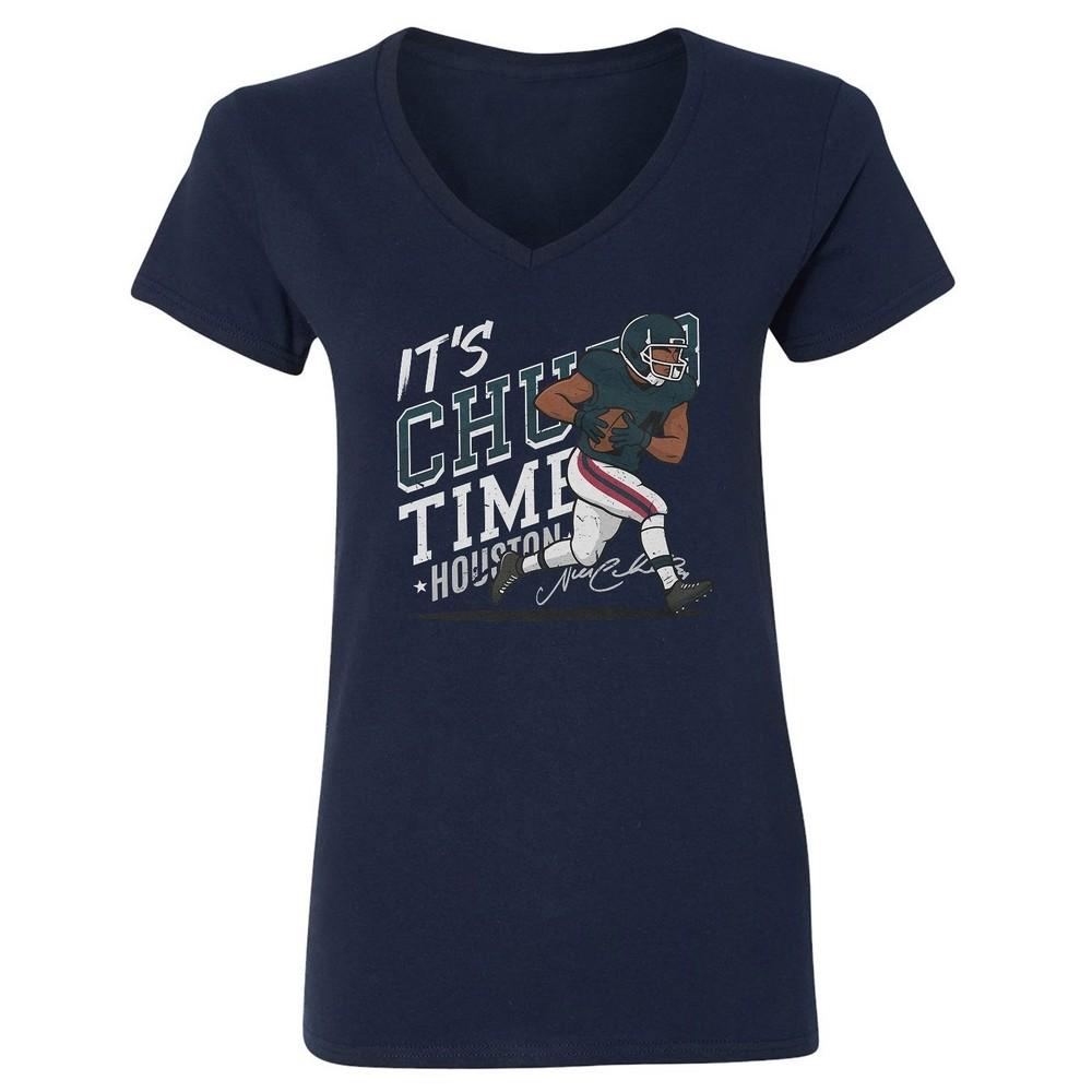 It s Chubb Time in Houston - Football Fans Tribute Ladies  V-Neck Tshirt Unisex T-Shirt S