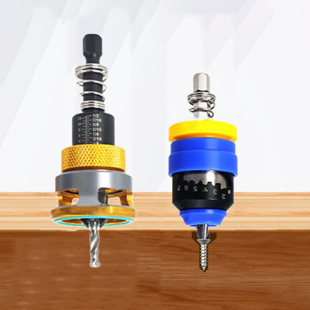 

Adjustable Depth Bit Counterbore Drill Adjustable Depth Stop Rotating Depth Adjustment Ring For Woodworking Projects China Mainland