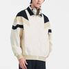 Li Ning Color Block Casual Zip Long Sleeve Jacket Unisex Jacket Off-White AJDT015-2