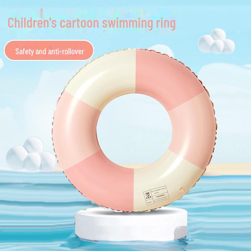 Cartoon Print Inflatable Swimming Ring - Available in Kids and Adults Sizes