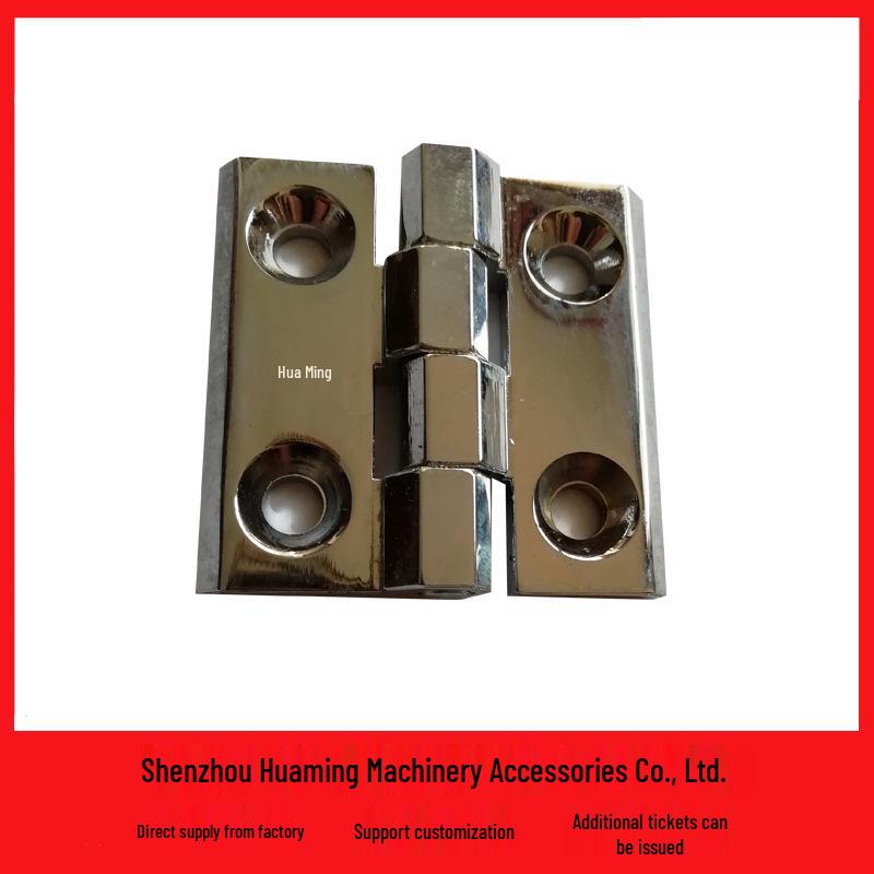 Black and Aluminum Alloy Hinges