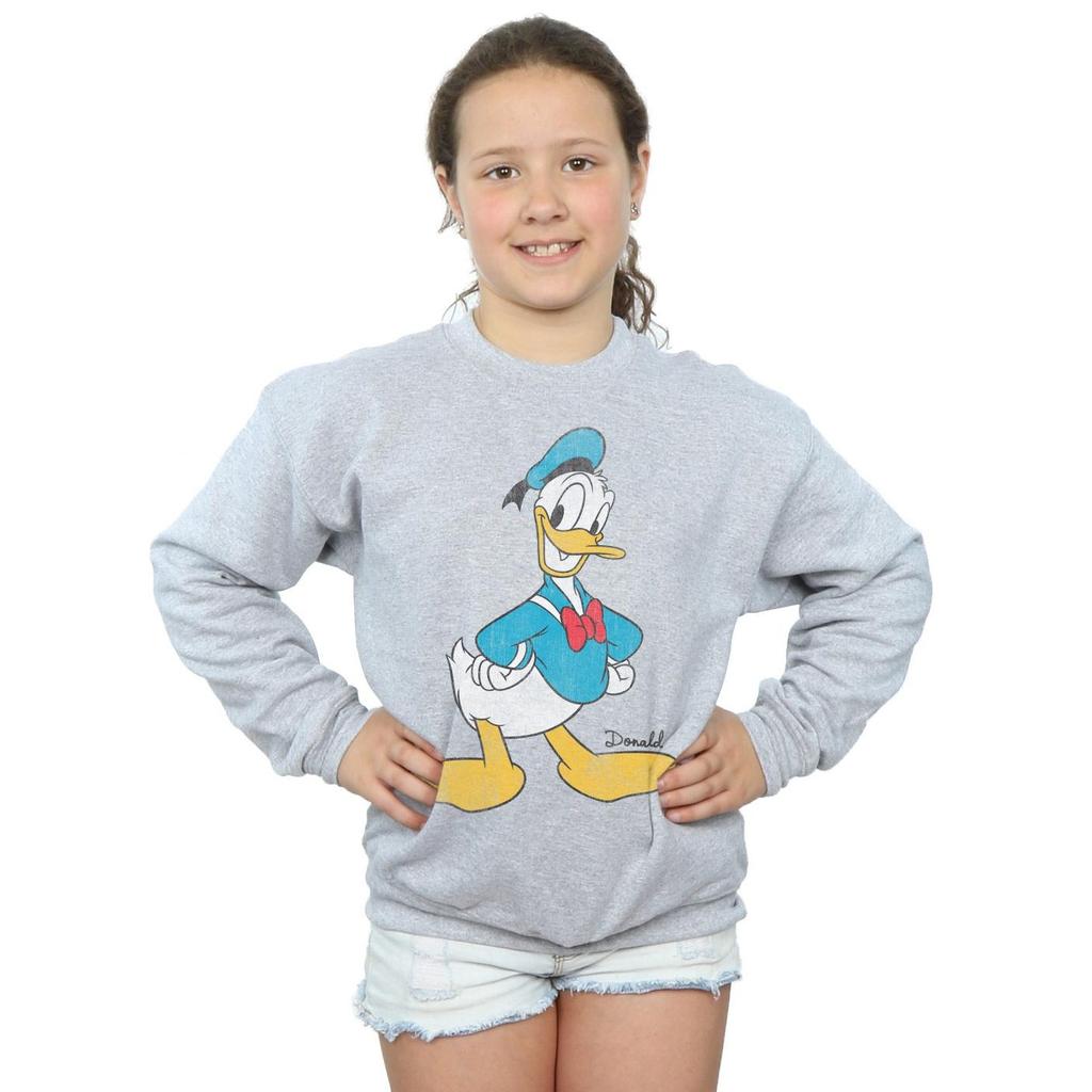Disney Klassisches Donald-Duck-Sweatshirt für Mädchen