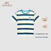 Parent-Child Quick-Dry Casual Sports Striped T-Shirt
