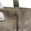 CHANEL New Travel Line MM canvas Tote Bag Silver canvas Used
