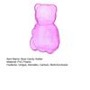 Gummy Bear Container Clear Plastic Bear Shaped Candy Holder Reusable Gift Box for Valentine's Day Party Festive Favors