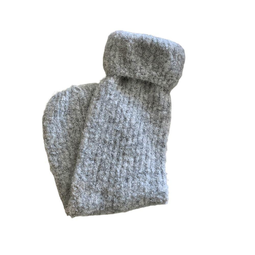 Thick Warm Kinted Leg Warmer Foot Cover Knit Long Stockings Winter Leg Warmers Accessories
