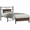 VidaXL Bed Frames Without Mattress Brown Oak 90x190cm Engineered Wood 4106990