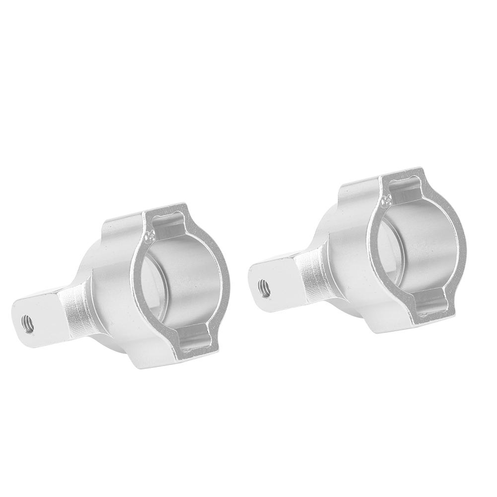 Aluminum Alloy Caster Mount (l R) Parts Fit for RGT 1 10 EX86100 RC Car ModelSilver R86022S