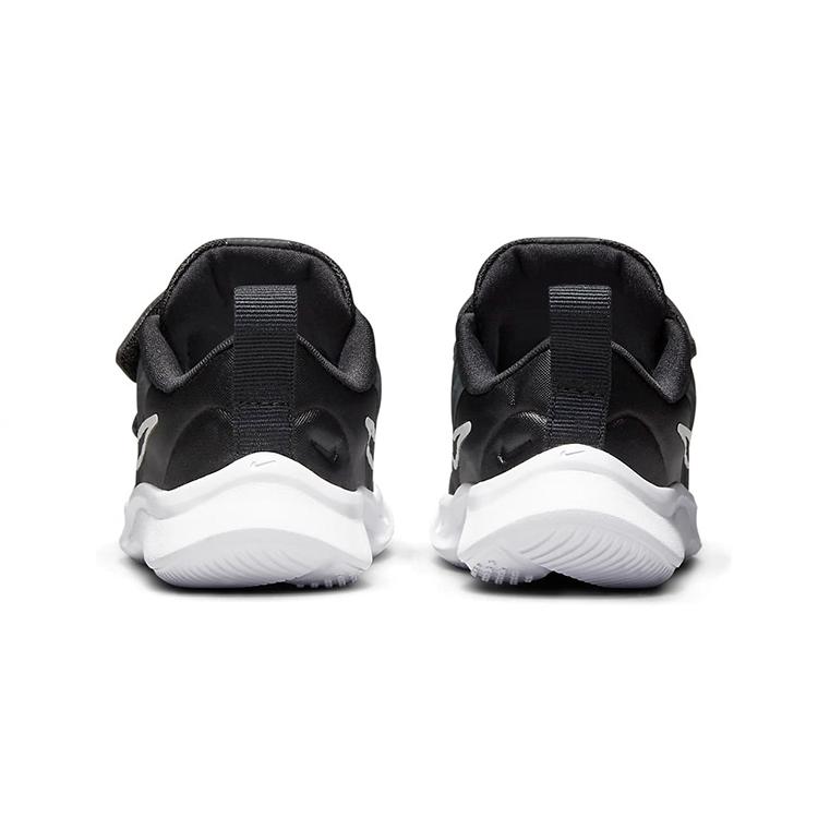 New Nike Star Runner 3 Low Top Running Shoes Black White Infant And Toddler DA2778-003