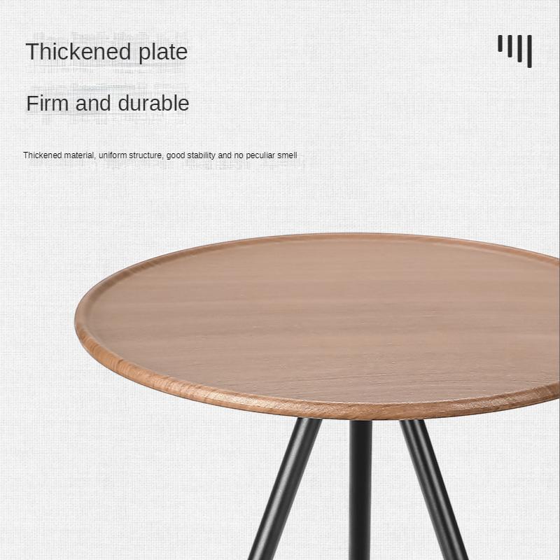 Portable Outdoor New Aluminum Alloy Folding Small Round Table Adjustable Black Dining Table Camping Ultra Light Coffee Table