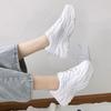 Fashion White Women Shoes New Chunky Sneakers for Women Lace-Up White Vulcanize Shoes Casual Fashion Dad Shoes Platform Sneakers Baskets