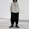 Johnature Simple Loose Striped Long Sleeve Shirt Spring Lapel Casual Loose Women Shirts