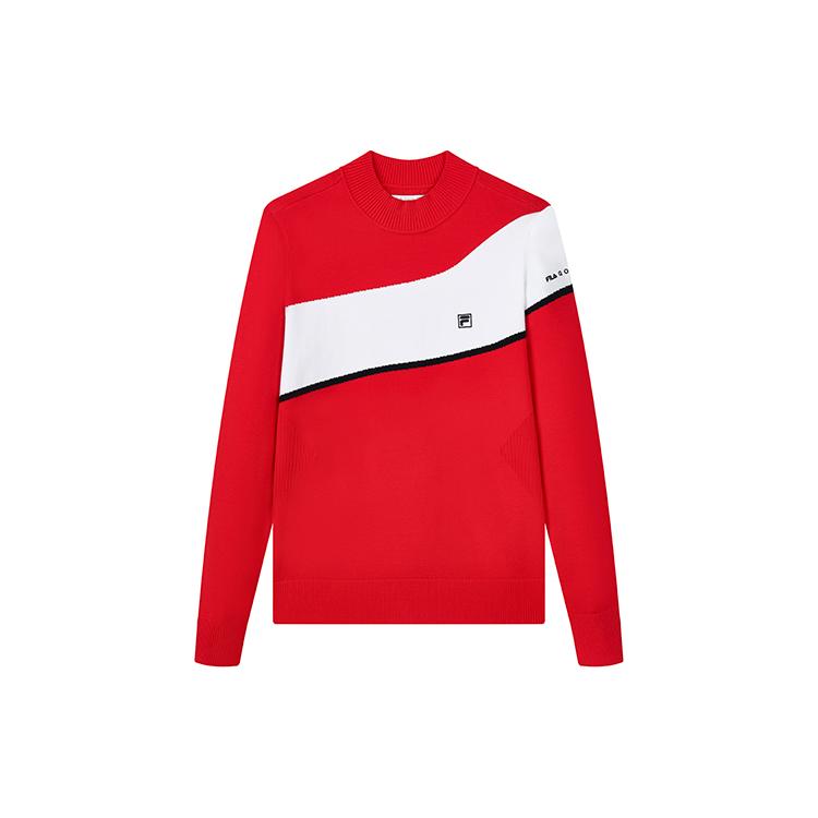 New FILA Sweaters Women's Tomato A11W145403F-RD