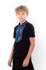 Boys’ Embroidered Shirt – Short Sleeves & Tassel Ties, Summer, 6127-015-22-1 HC