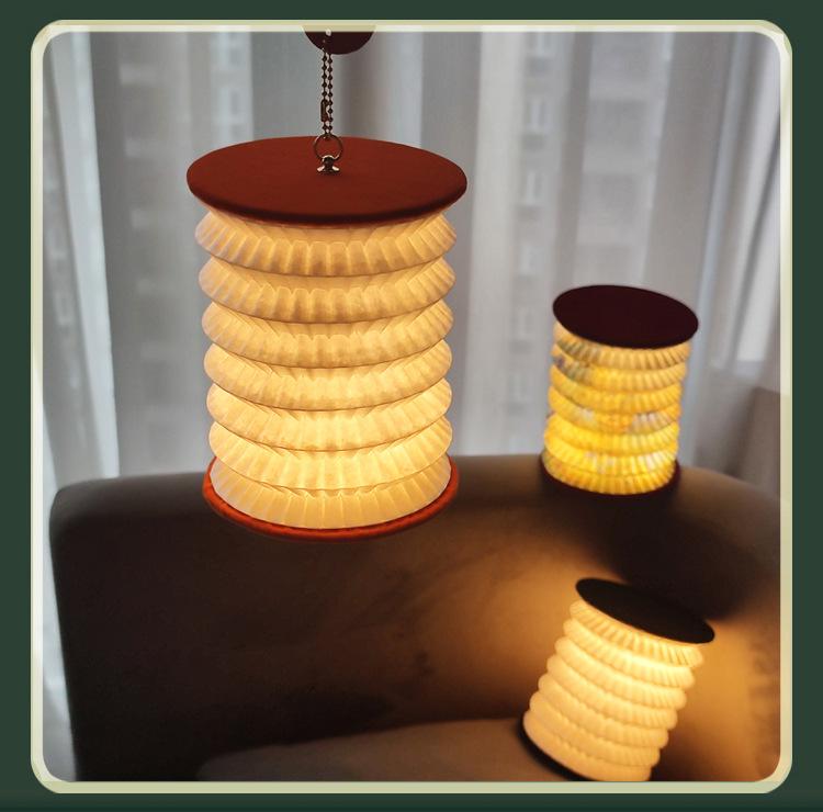 High-End Portable Foldable Book Light Lantern: The Perfect Creative Atmosphere Gift