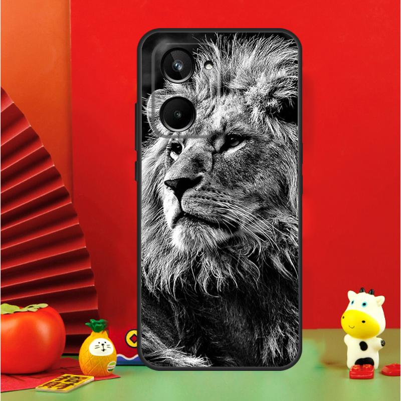 Leopard Tiger Lion Animal For Realme C35 C53 C55 C67 GT Neo 6 GT5 9 10 11 12 Pro Plus C25S C21Y C30 C31 C33 C51 Case