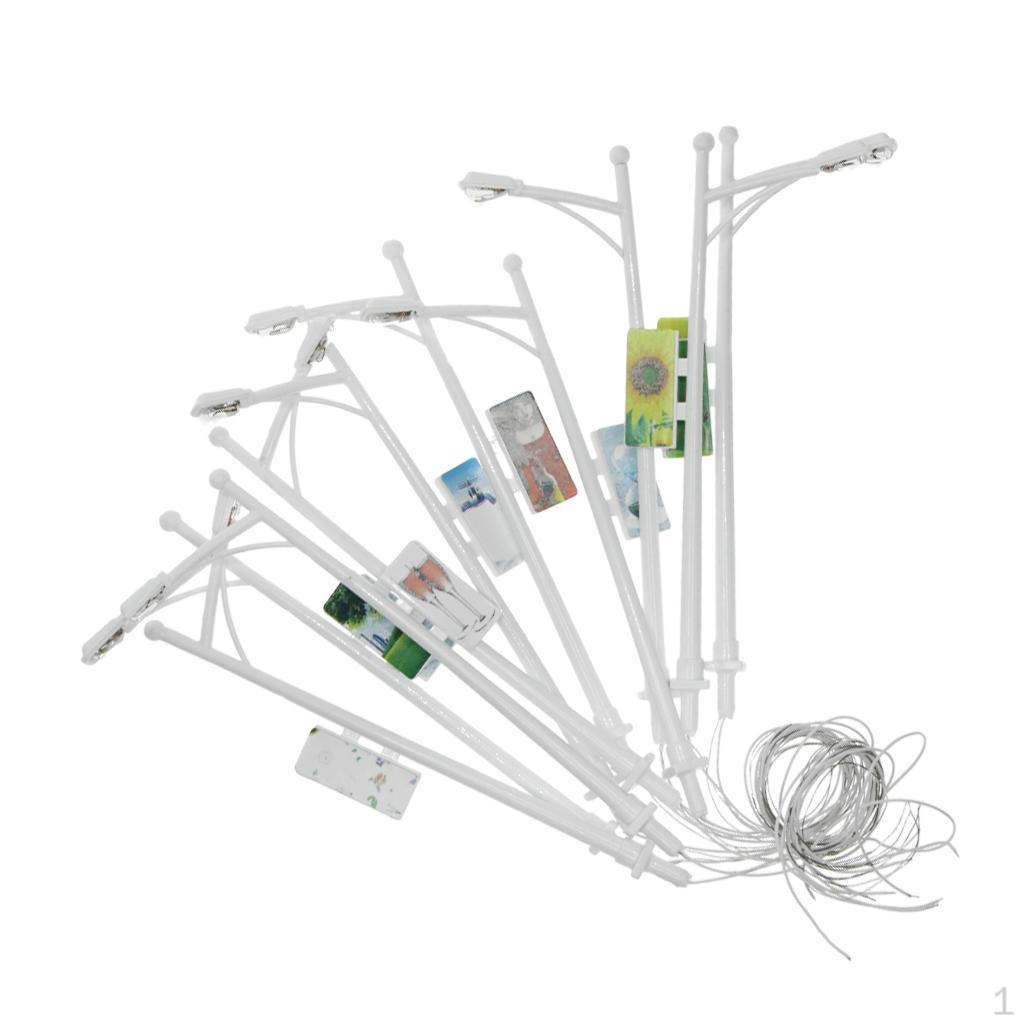 

10 Pieces LED Street Lamp Light Model Construction Lights G