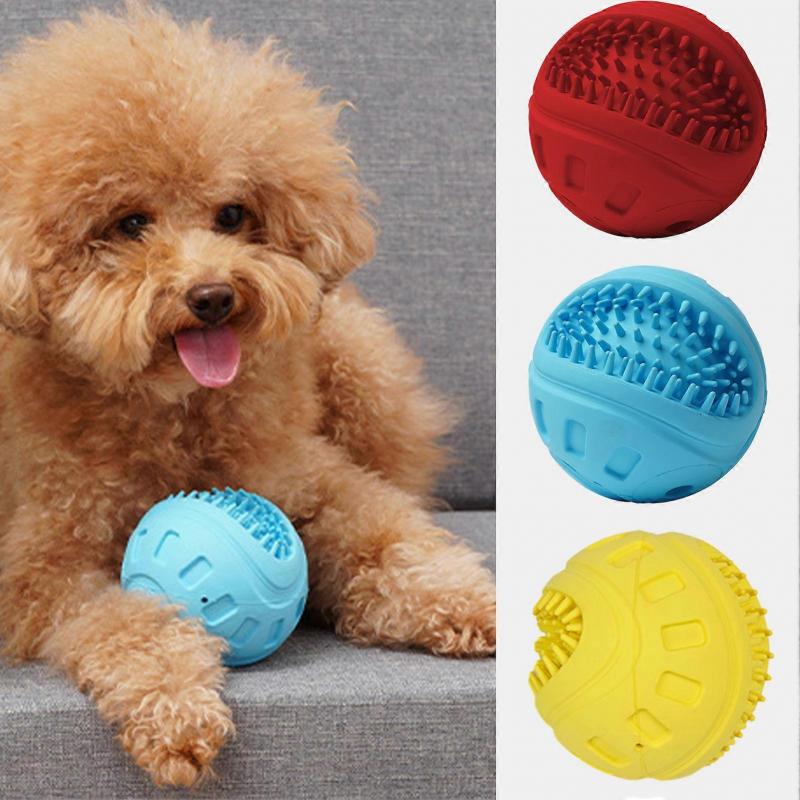 Indestructible Squeaky Dog Balls Interactive Dog Toys for Aggressive Chewers Large Medium Breed Tough Dog Chew Toys Outdoor Dog Toys
