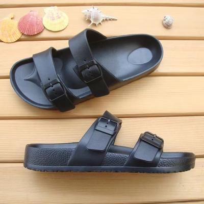 Women's Fashionable Sandals Slippers Lightweight Couple Outdoor Sandals with Buckle Design Comfortable Stylish for Everyday Wear