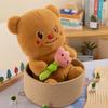 Thai Butter Teddy Bear Plush Toy Soft And Cuddly Stuffed Animal Gift**