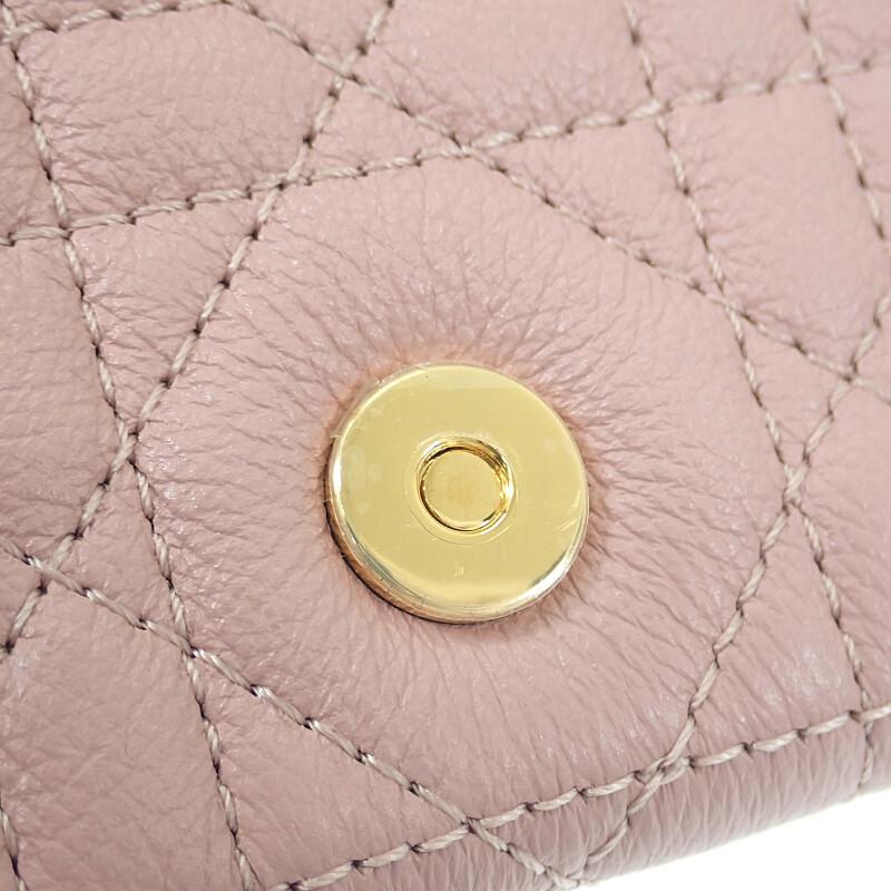 Dior S5132UWHC77P Bifold Wallet Pink Women