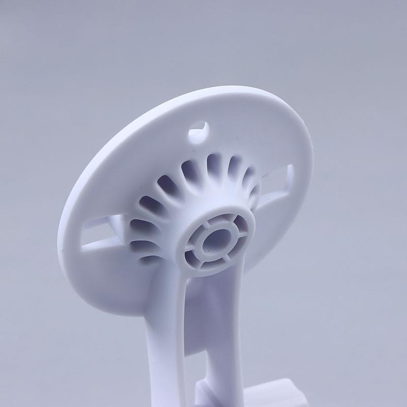 2Sets 180° Adjustable Ceiling Camera Mount Stand Module Indoor Outdoor Mini Mount Bracket Camera Plastic Mount Cctv Support