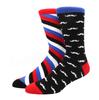 High Quality Combed Cotton Socks food Pattern Long Tube Funny Happy Men Socks Novelty Skateboard Crew Casual Crazy Socks