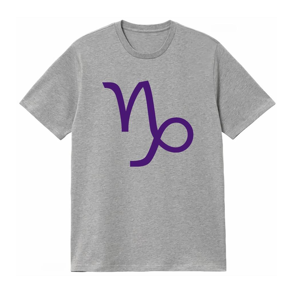 Gamzee Makara Capricorn Purple Symbol Print Comfortable T Shirt Jersey Vintage Casual Unisexs Clothing Womens 2026 Summer T Shirt