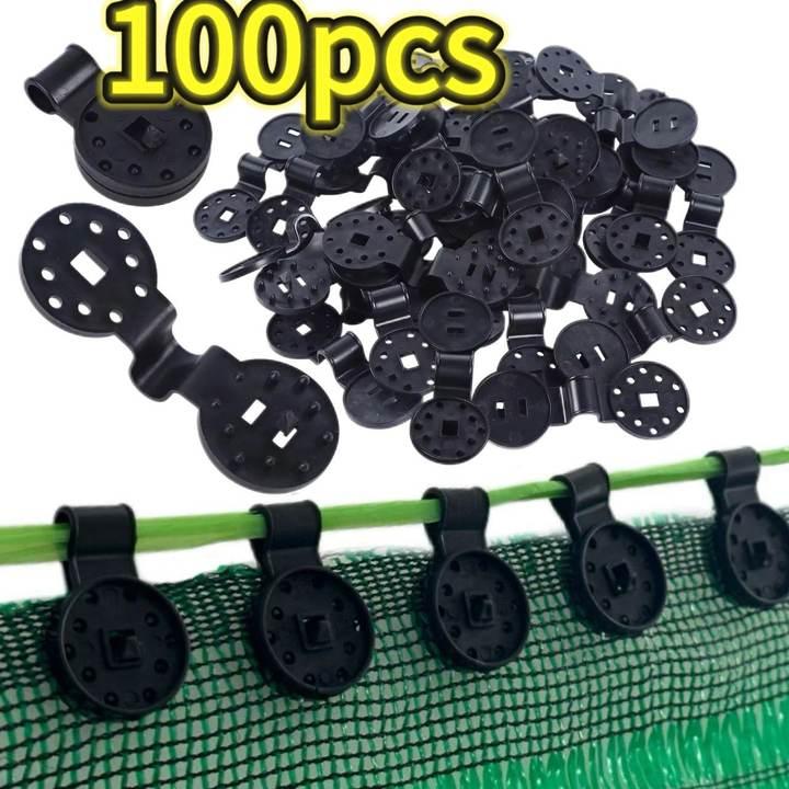 Shade Cloth Clips Plastic Clips Awning Plastic Clips Outdoor Shade Mesh Clip Shade Fabric Clamps Grommets for Net in Greenhouse