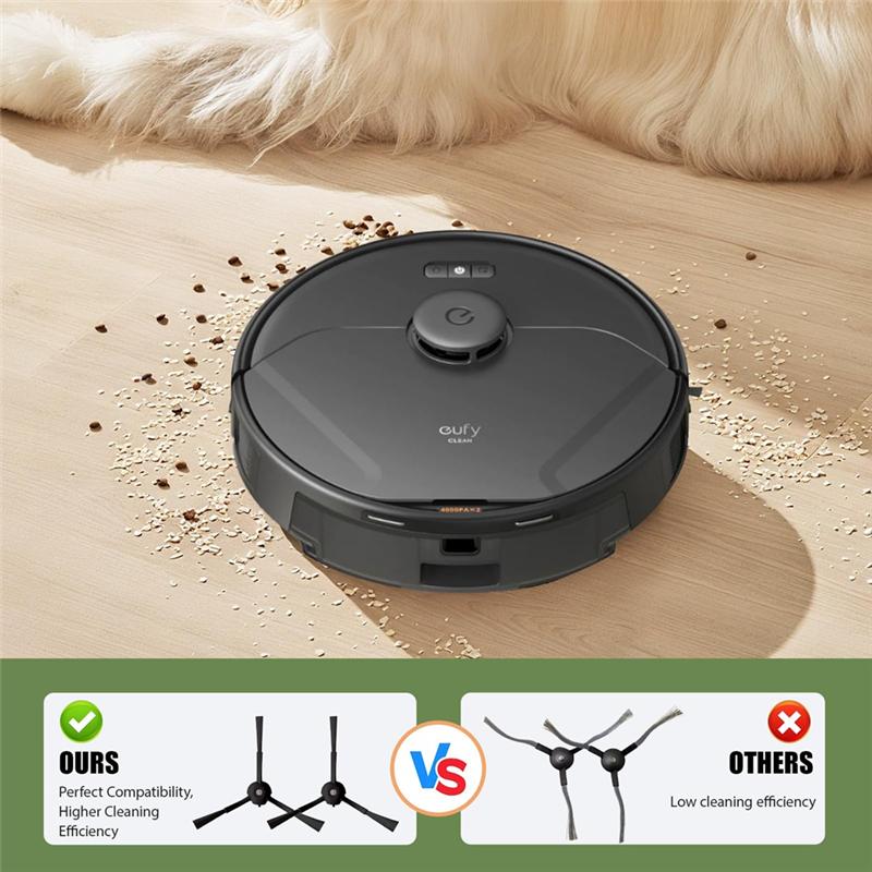 A65T-For Eufy X8 Pro Replacement Filters Eufy Replacement Brushes Eufy X8 Robot Vacuum Brush
