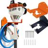 Wall Mounted Weeder Eater Hanger Support Iron Lawn Mower Rack  for Garage Organizer